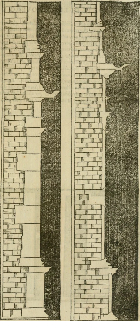An illustration from Libro primo [-quinto] d'architettvra ..., 1566, leaf 380