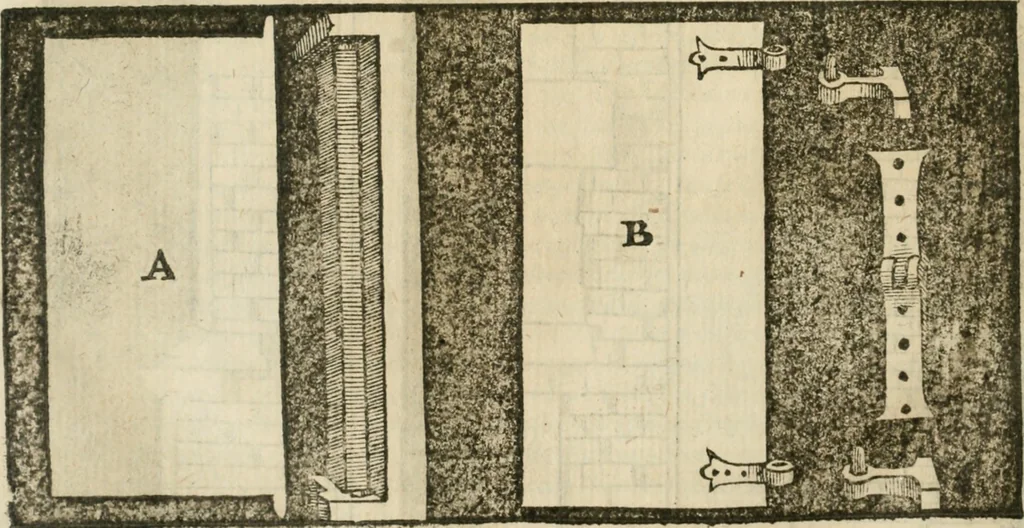 An illustration from Libro primo [-quinto] d'architettvra ..., 1566, leaf 381