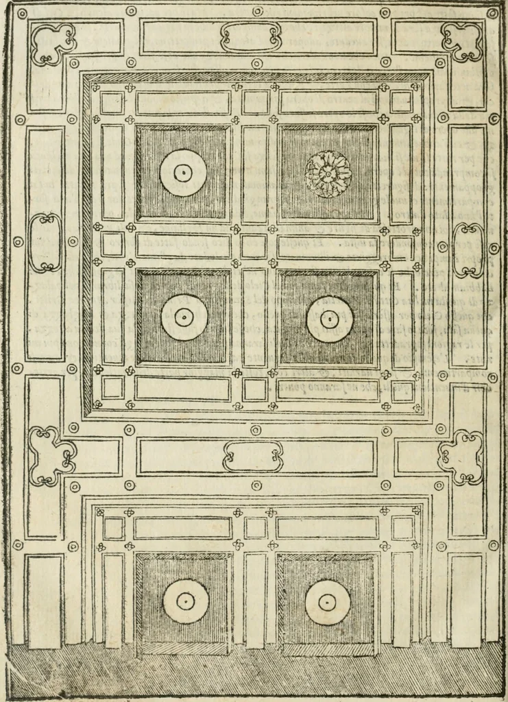 An illustration from Libro primo [-quinto] d'architettvra ..., 1566, leaf 389