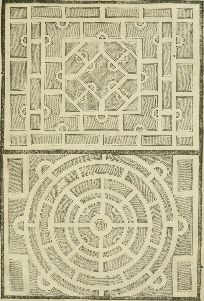 An illustration from Libro primo [-quinto] d'architettvra ..., 1566, leaf 398