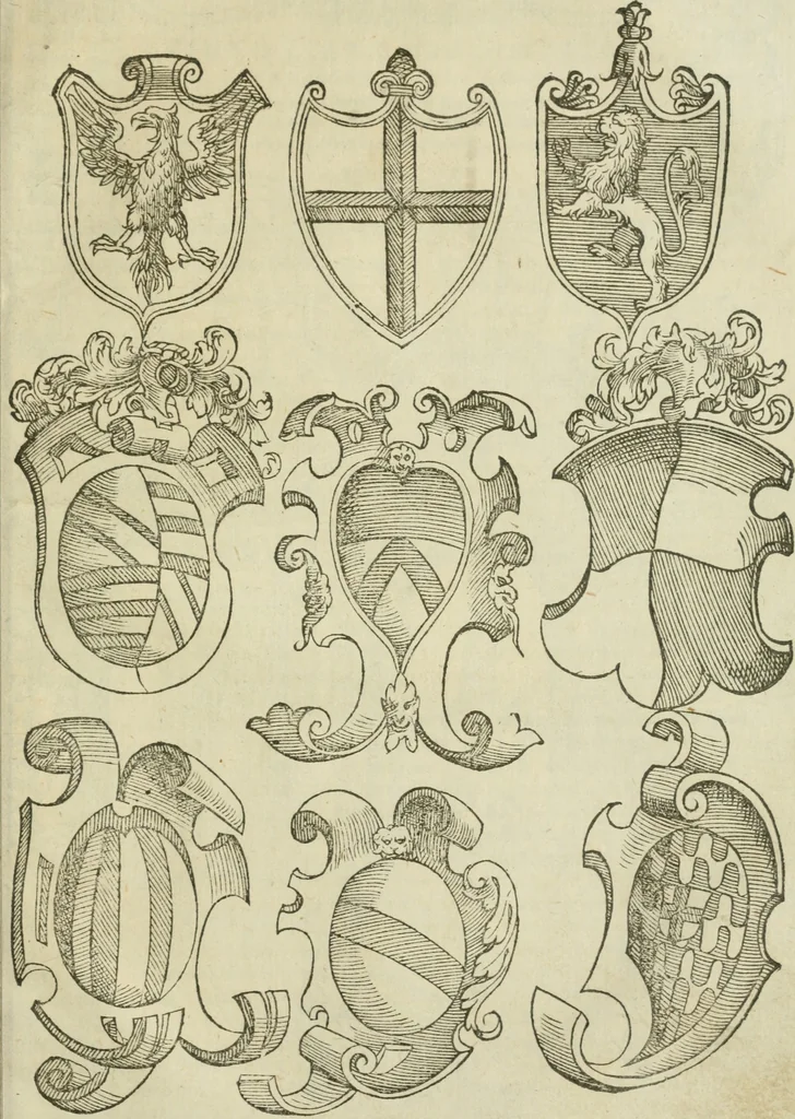 An illustration from Libro primo [-quinto] d'architettvra ..., 1566, leaf 402