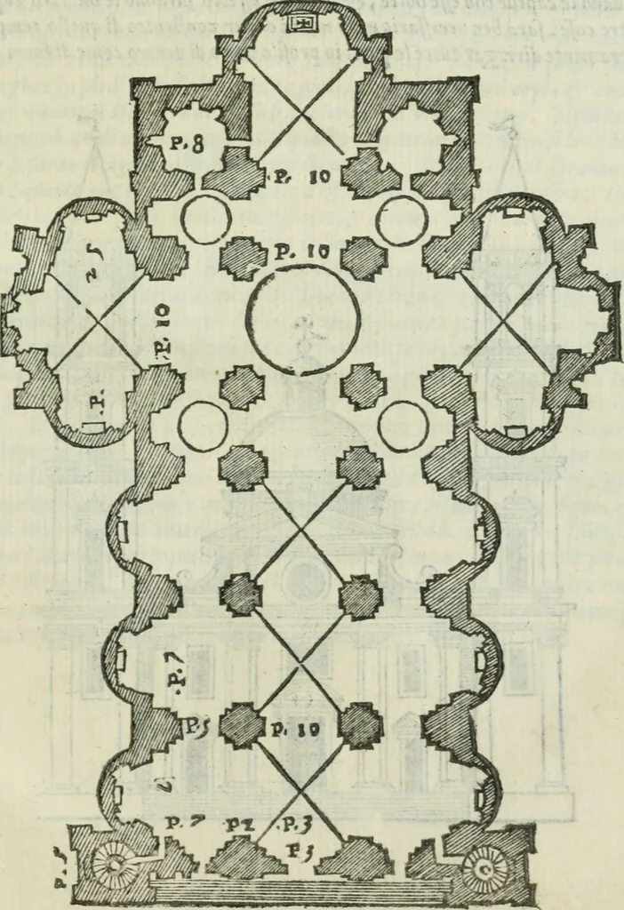 An illustration from Libro primo [-quinto] d'architettvra ..., 1566, leaf 432