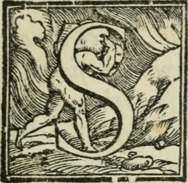An illustration from Libro primo [-quinto] d'architettvra ..., 1566, leaf 6