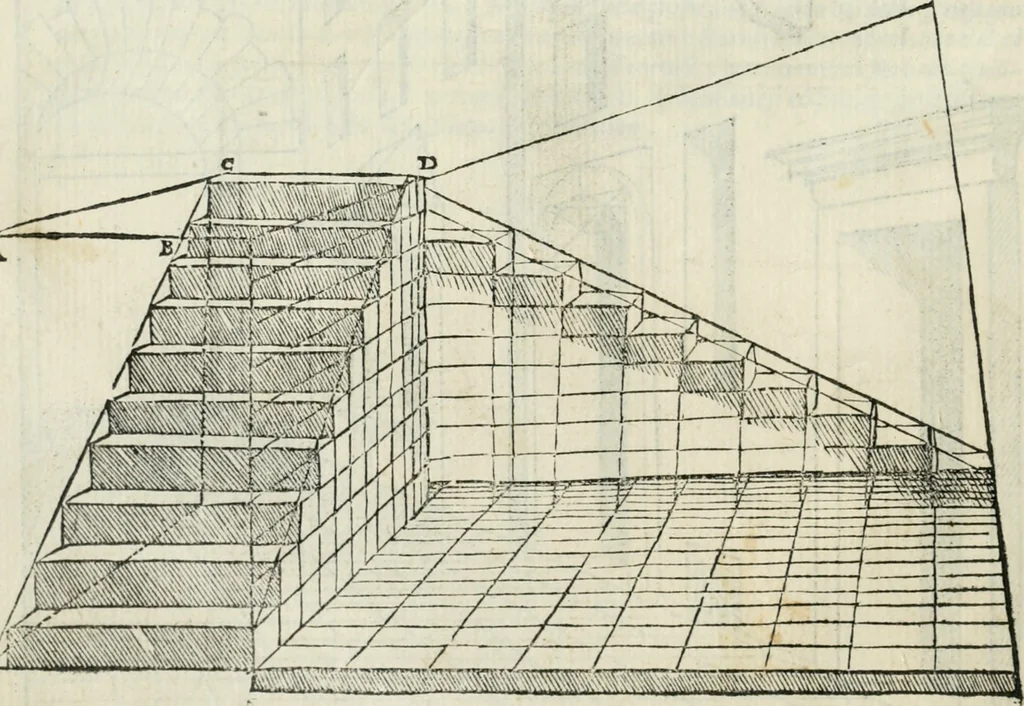An illustration from Libro primo [-quinto] d'architettvra ..., 1566, leaf 75