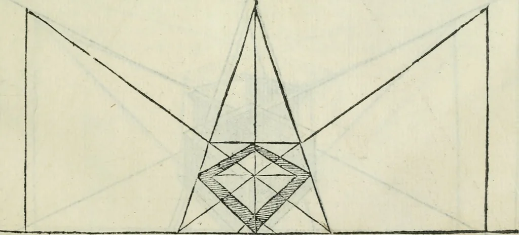 An illustration from Libro primo [-quinto] d'architettvra ..., 1566, leaf 82