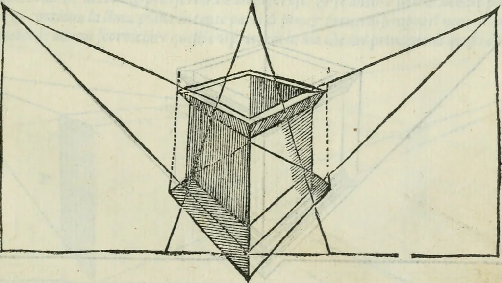 An illustration from Libro primo [-quinto] d'architettvra ..., 1566, leaf 84