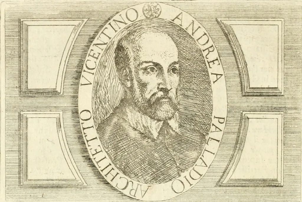 An illustration from Li cinque ordini dell' architettura civile di Michel Sanmicheli : rilevati dalle sue fabriche, e descritti e publicati con quelli di Vitruvio, Alberti, Palladio, Scamozzi, Serlio, e Vignola, 1735, leaf 41