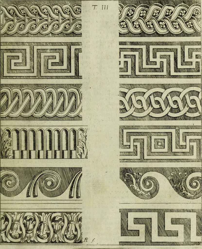 An illustration from Li cinque ordini dell'architettura civile di Michel Sanmicheli, rilevati dalle sue Fabriche, e descritti e publicati con quelli di Vitruvio, Alberti, Palladio, Scamozzi, Serlio e Vignola, 1735, leaf 22