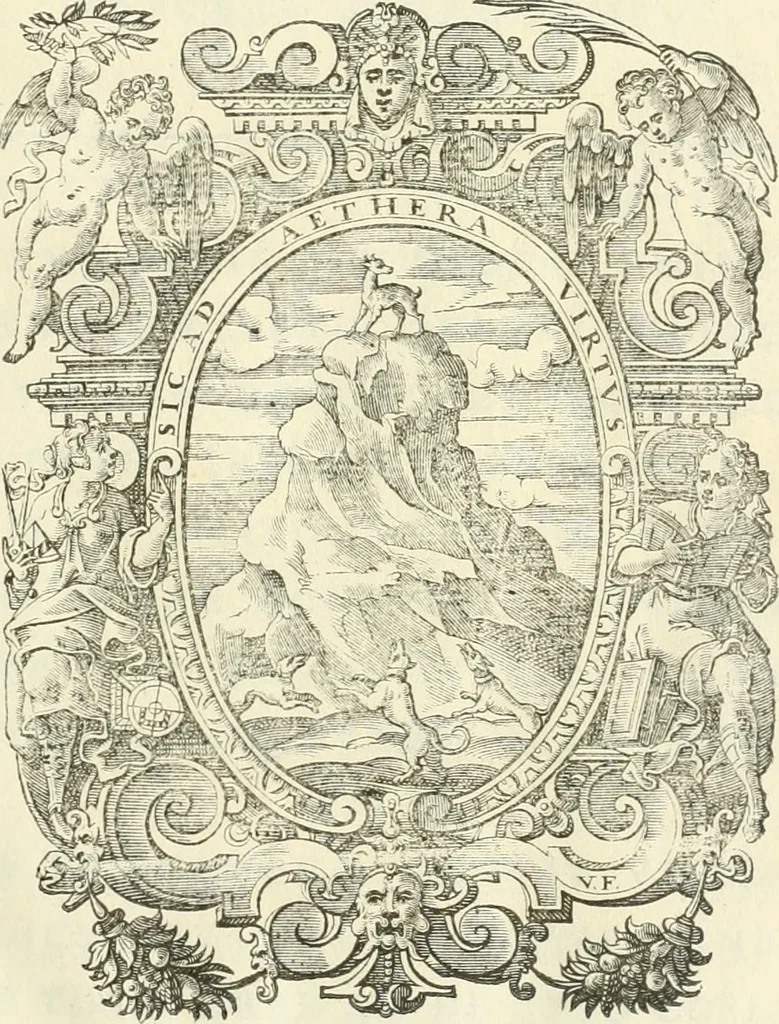 An illustration from L'idea della architettura vniversale, 1615, leaf 14
