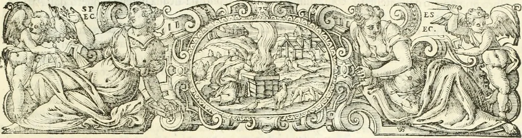 An illustration from L'idea della architettura vniversale, 1615, leaf 20