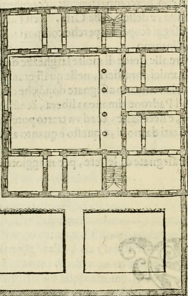 An illustration from L'idea della architettura vniversale, 1615, leaf 259