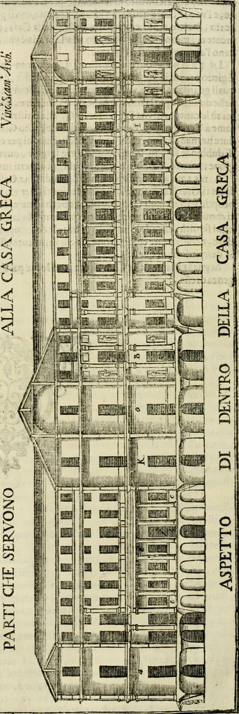 An illustration from L'idea della architettura vniversale, 1615, leaf 259