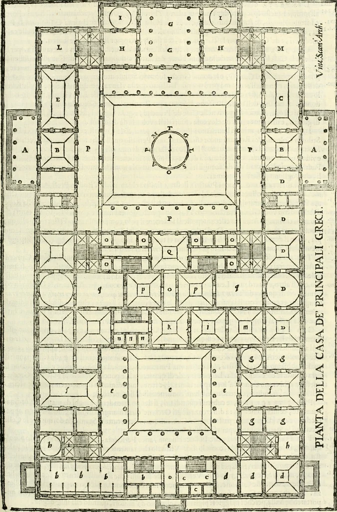 An illustration from L'idea della architettura vniversale, 1615, leaf 260