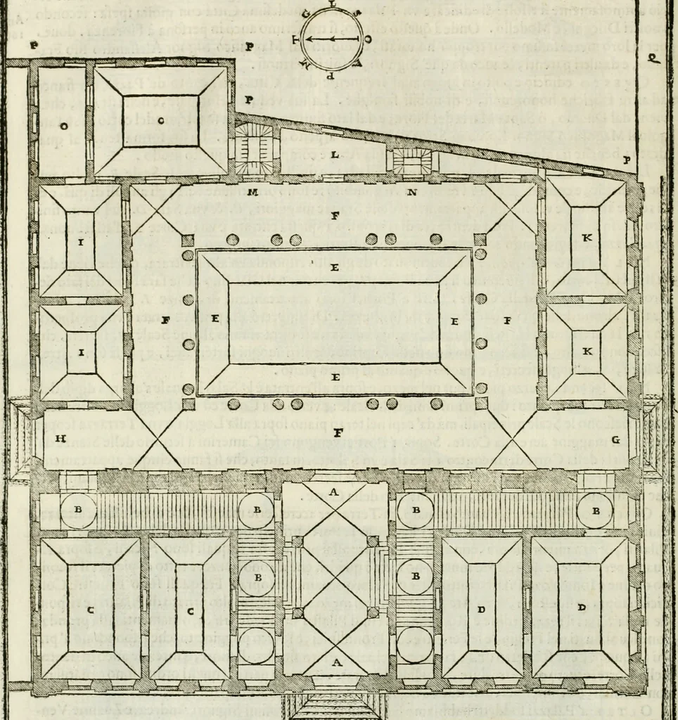 An illustration from L'idea della architettura vniversale, 1615, leaf 279