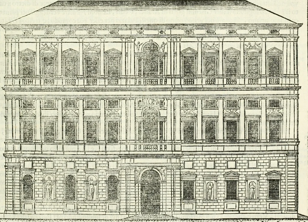An illustration from L'idea della architettura vniversale, 1615, leaf 280