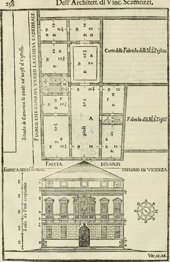 An illustration from L'idea della architettura vniversale, 1615, leaf 289