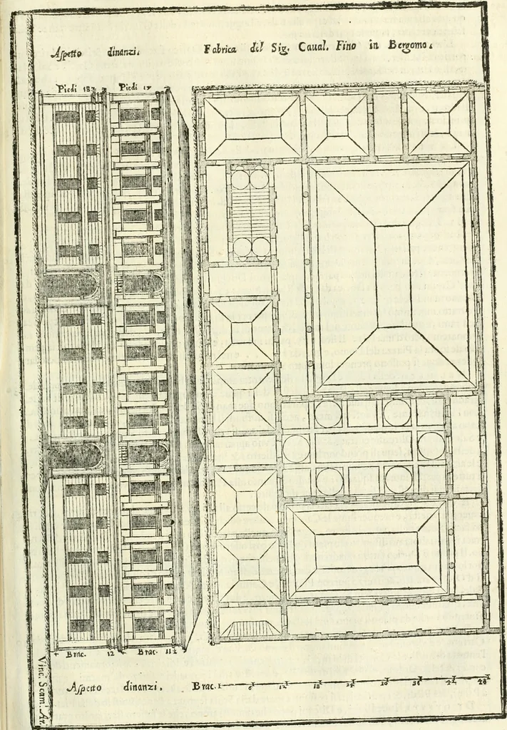 An illustration from L'idea della architettura vniversale, 1615, leaf 294