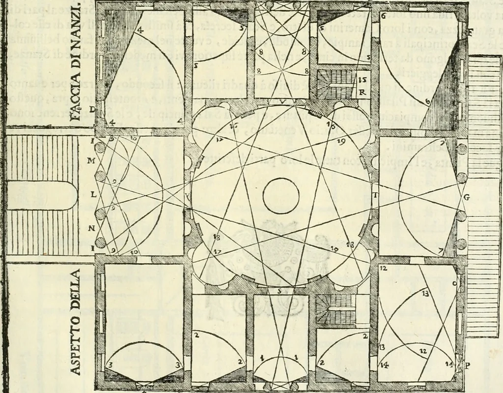 An illustration from L'idea della architettura vniversale, 1615, leaf 310