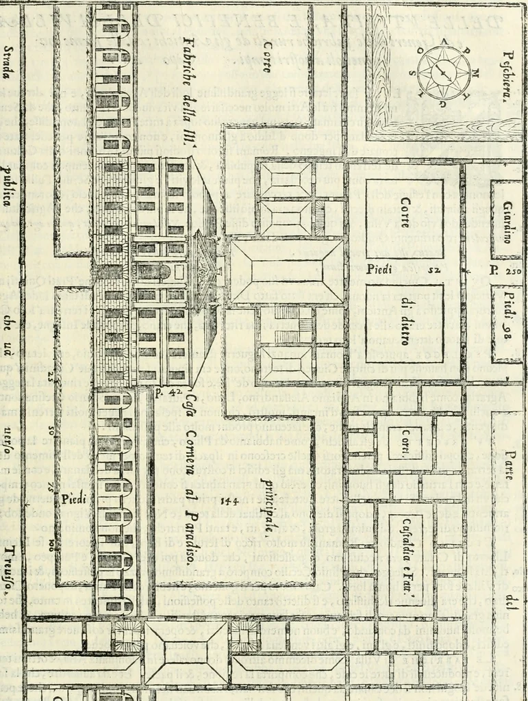 An illustration from L'idea della architettura vniversale, 1615, leaf 312