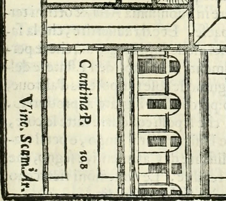 An illustration from L'idea della architettura vniversale, 1615, leaf 312