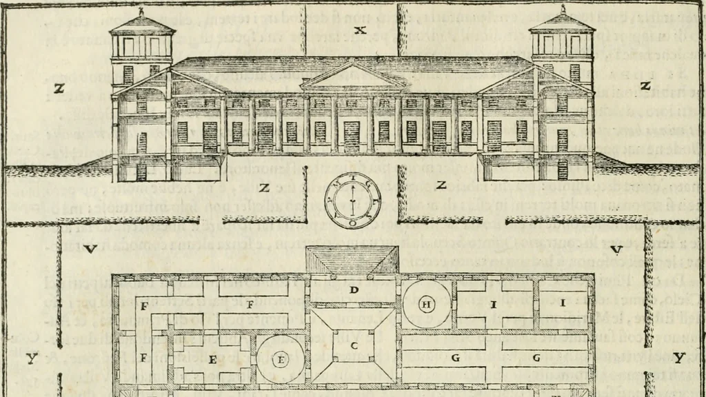An illustration from L'idea della architettura vniversale, 1615, leaf 315