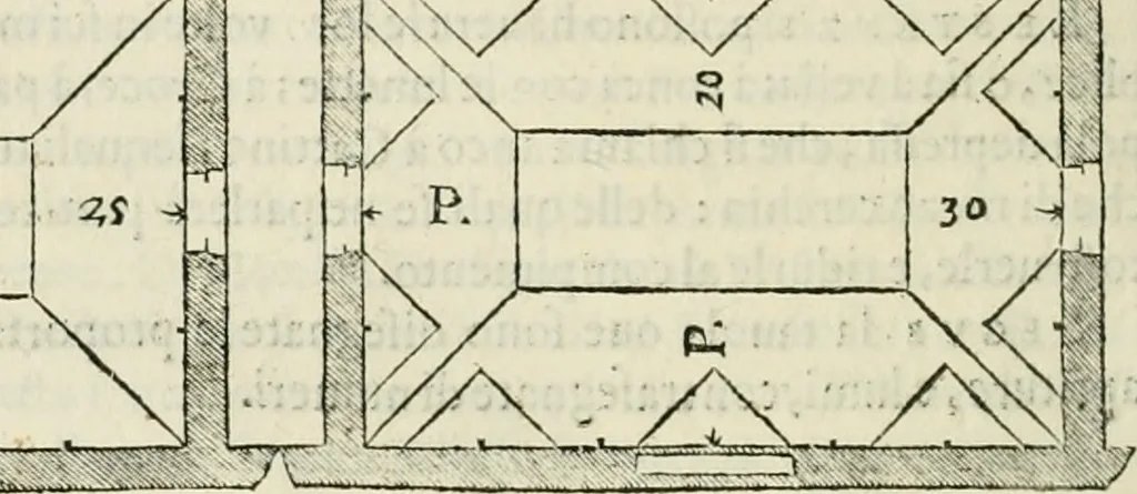 An illustration from L'idea della architettura vniversale, 1615, leaf 341