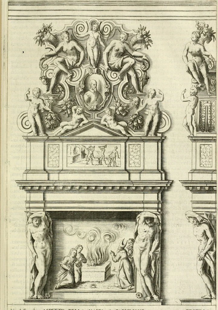 An illustration from L'idea della architettura vniversale, 1615, leaf 596