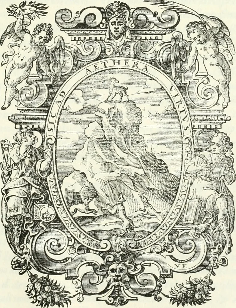 An illustration from L'idea della architettura vniversale, 1615, leaf 702