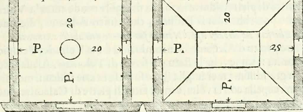 An illustration from L'idea della architettura vniversale, 1615, leaf 758