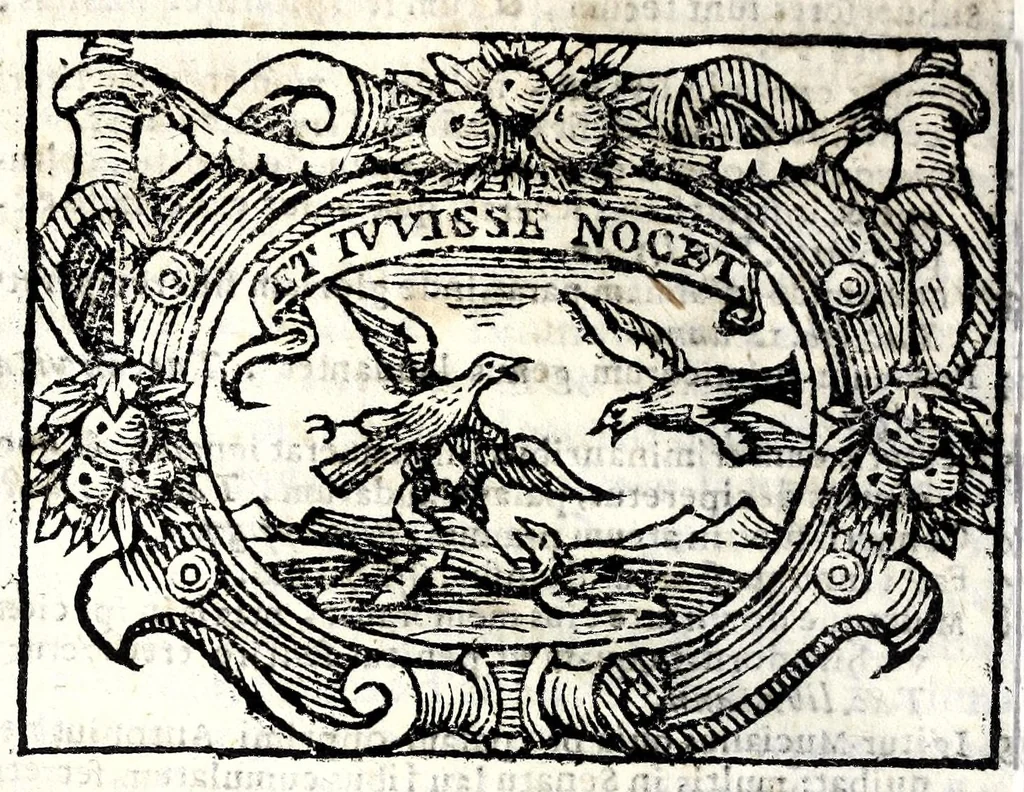An illustration from L'idea del principe politico christiano, 1684, leaf 344