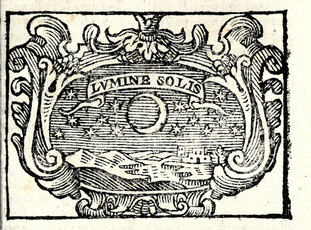 An illustration from L'idea del principe politico christiano, 1684, leaf 367