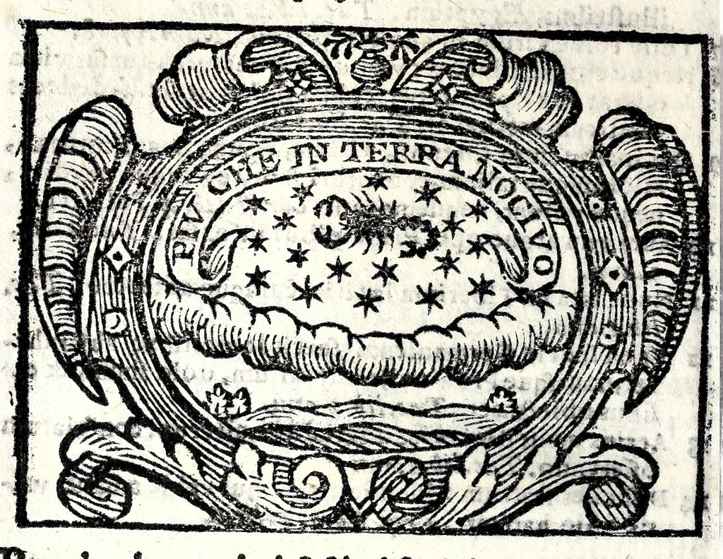 An illustration from L'idea del principe politico christiano, 1684, leaf 408
