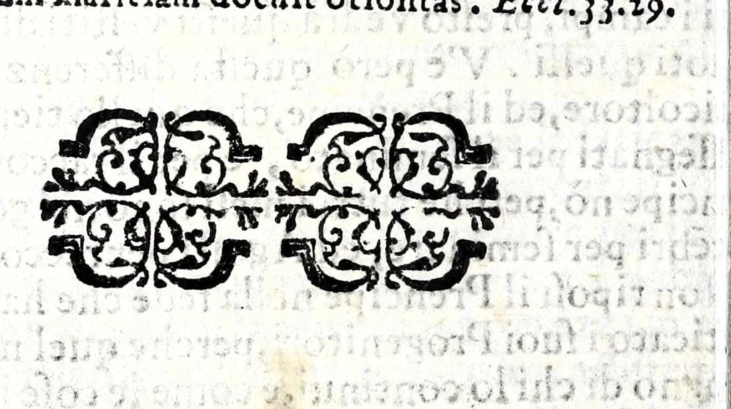 An illustration from L'idea del principe politico christiano, 1684, leaf 580