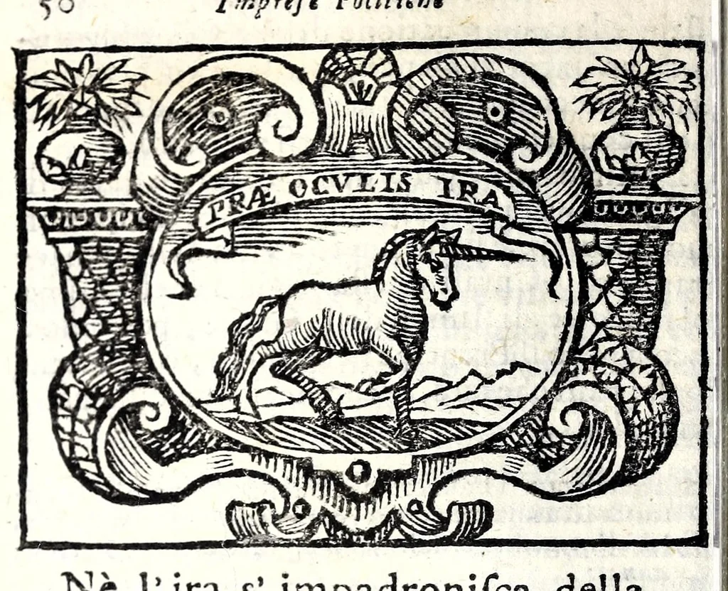 An illustration from L'idea del principe politico christiano, 1684, leaf 76