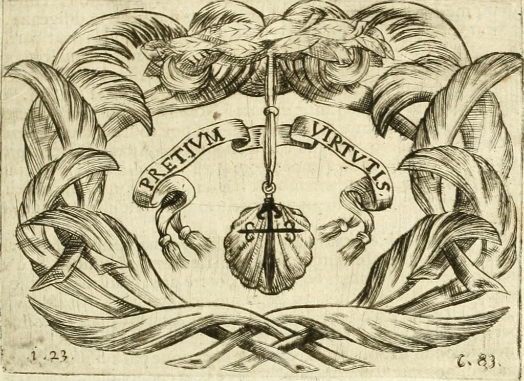 An illustration from L'idea di vn prencipe politico christiano, 1648, leaf 106