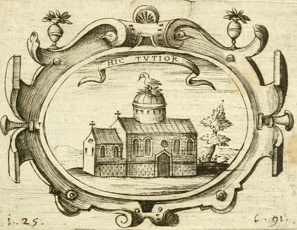 An illustration from L'idea di vn prencipe politico christiano, 1648, leaf 114