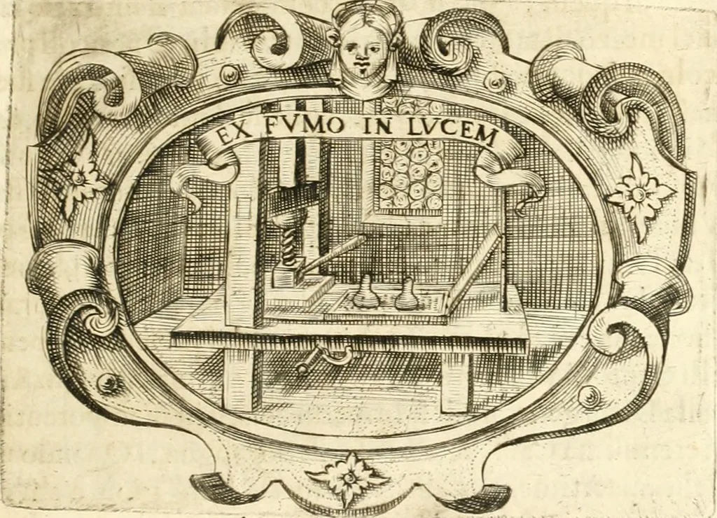 An illustration from L'idea di vn prencipe politico christiano, 1648, leaf 14