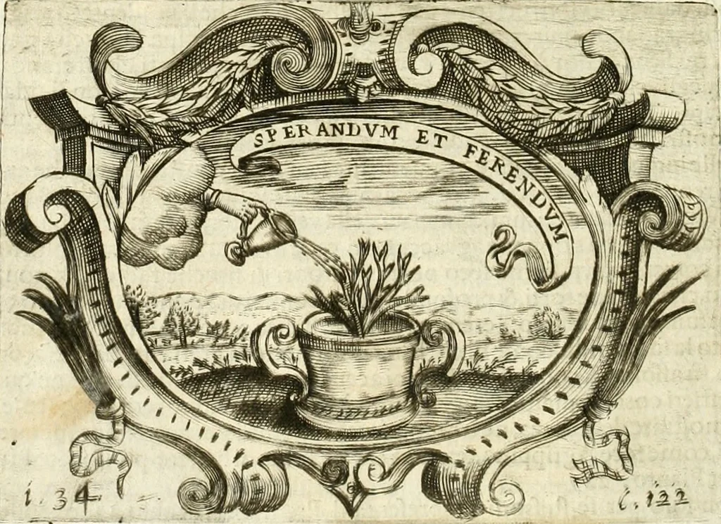 An illustration from L'idea di vn prencipe politico christiano, 1648, leaf 145
