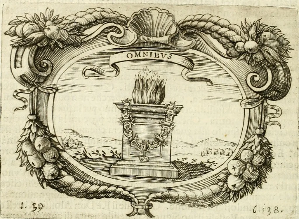 An illustration from L'idea di vn prencipe politico christiano, 1648, leaf 161