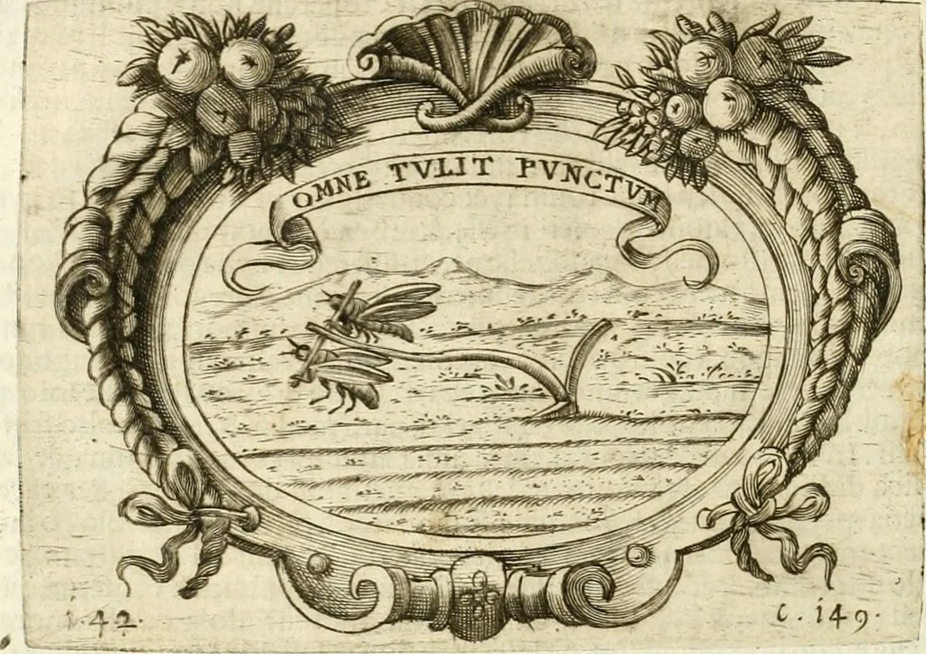 An illustration from L'idea di vn prencipe politico christiano, 1648, leaf 173