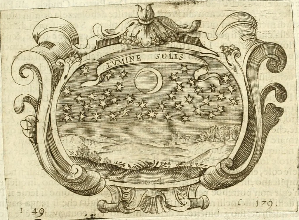 An illustration from L'idea di vn prencipe politico christiano, 1648, leaf 202
