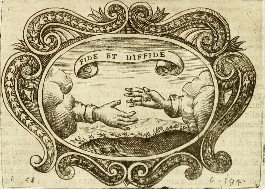 An illustration from L'idea di vn prencipe politico christiano, 1648, leaf 217