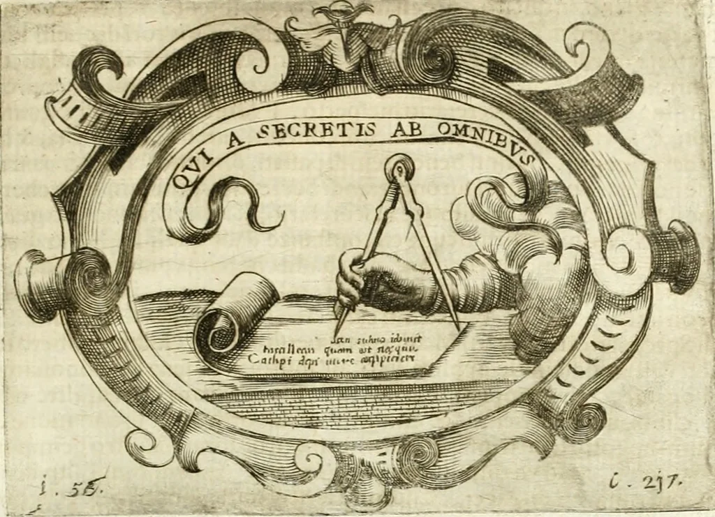 An illustration from L'idea di vn prencipe politico christiano, 1648, leaf 240