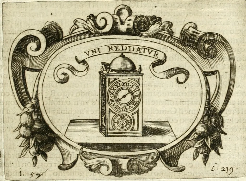 An illustration from L'idea di vn prencipe politico christiano, 1648, leaf 242