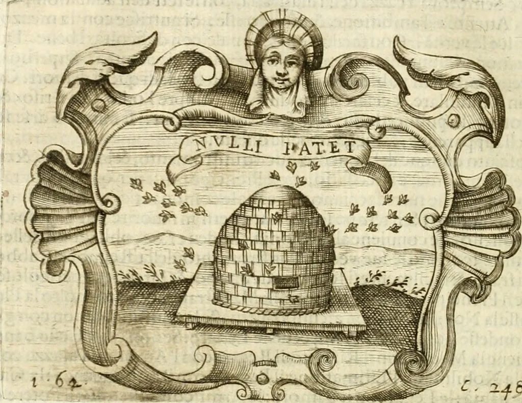 An illustration from L'idea di vn prencipe politico christiano, 1648, leaf 271