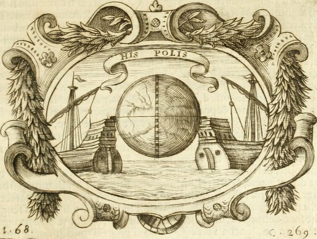 An illustration from L'idea di vn prencipe politico christiano, 1648, leaf 292