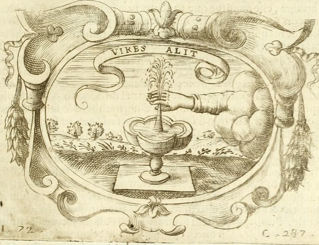 An illustration from L'idea di vn prencipe politico christiano, 1648, leaf 310