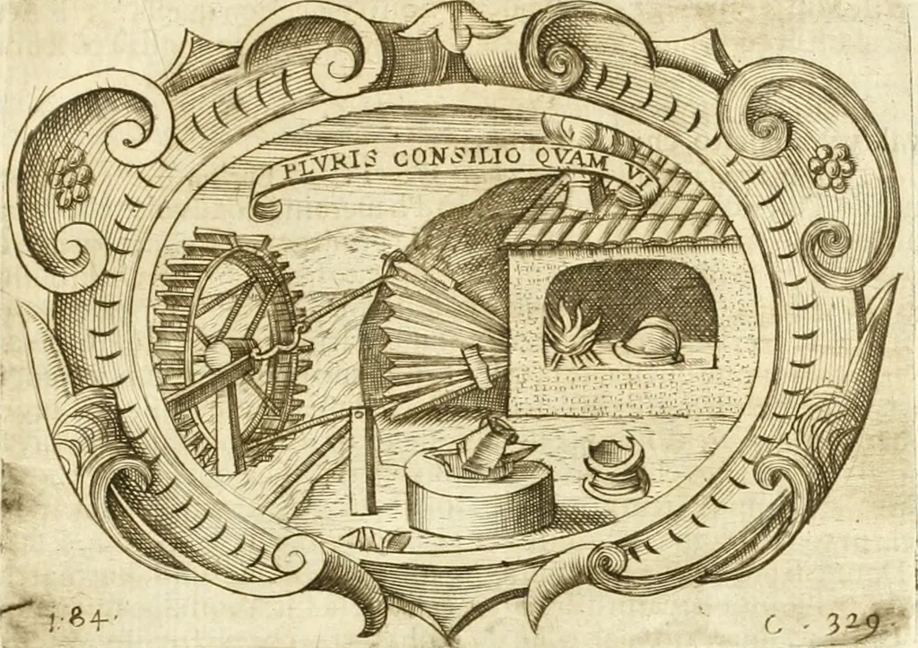An illustration from L'idea di vn prencipe politico christiano, 1648, leaf 352