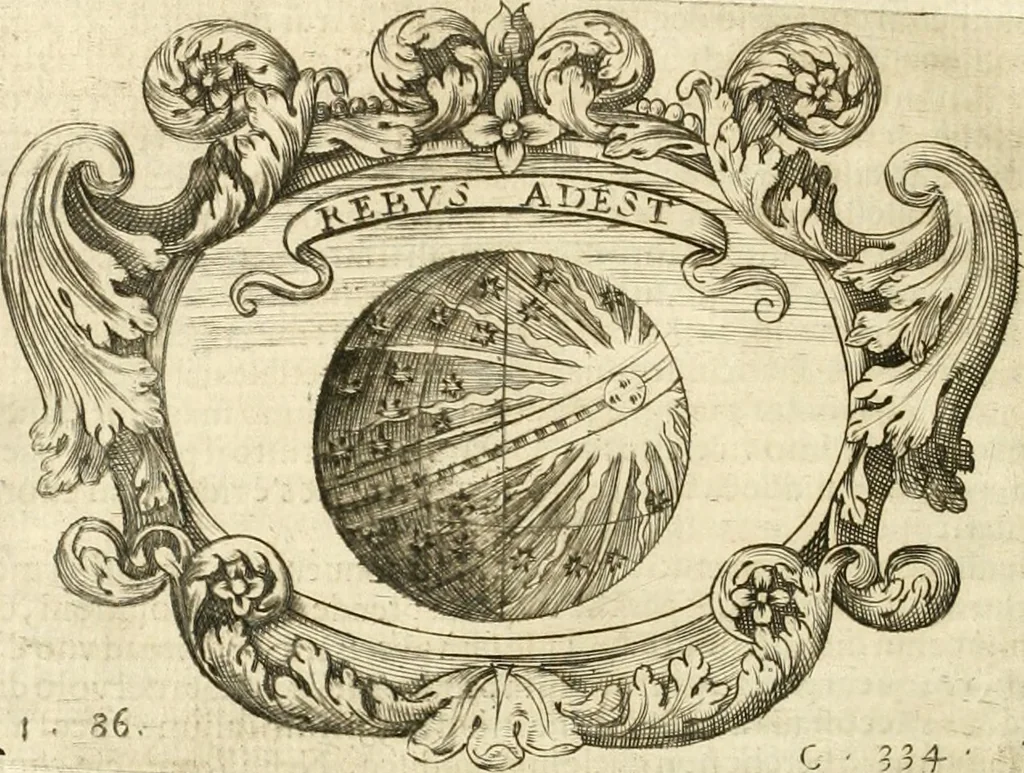 An illustration from L'idea di vn prencipe politico christiano, 1648, leaf 357
