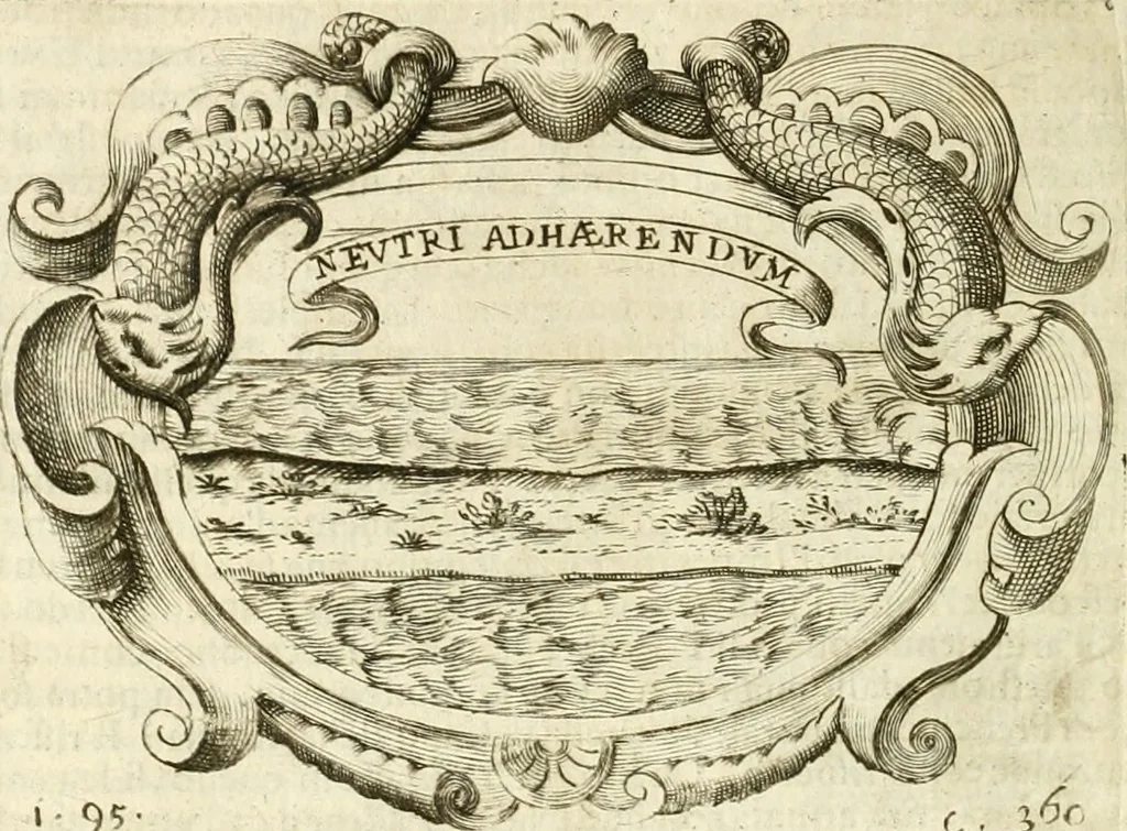 An illustration from L'idea di vn prencipe politico christiano, 1648, leaf 383